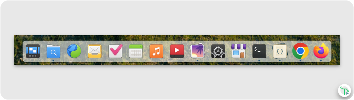 Nuevo diseño del muelle de aplicaciones.